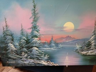 Acrylic painting