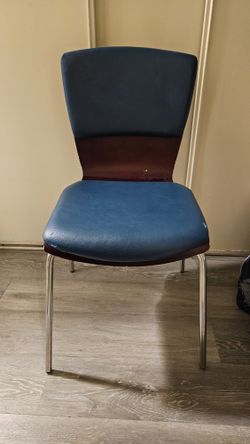 4 Sillas De Metal Y Madera   Muy PERO Muy Resistentes 