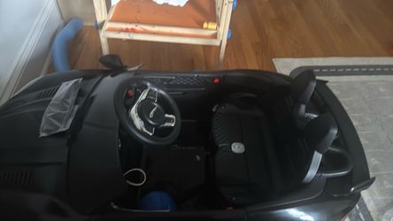 Black Jaguar Ride-On Toddler Car (with Parental Remote) – Like New!