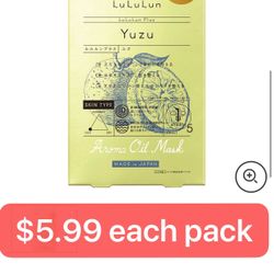 Lululun face mask gold pack From Japan
