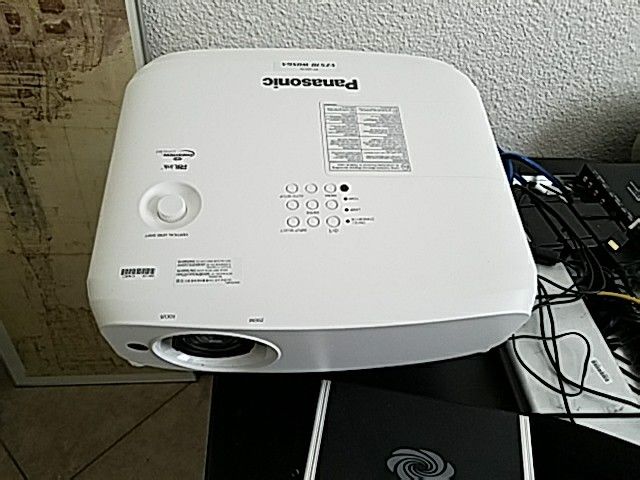 Panasonic VZ570 WUXGA Projector with Crestron connected