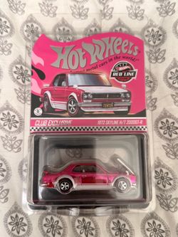 Hot Wheels RLC Metallic Pink Skyline 2000GT-R