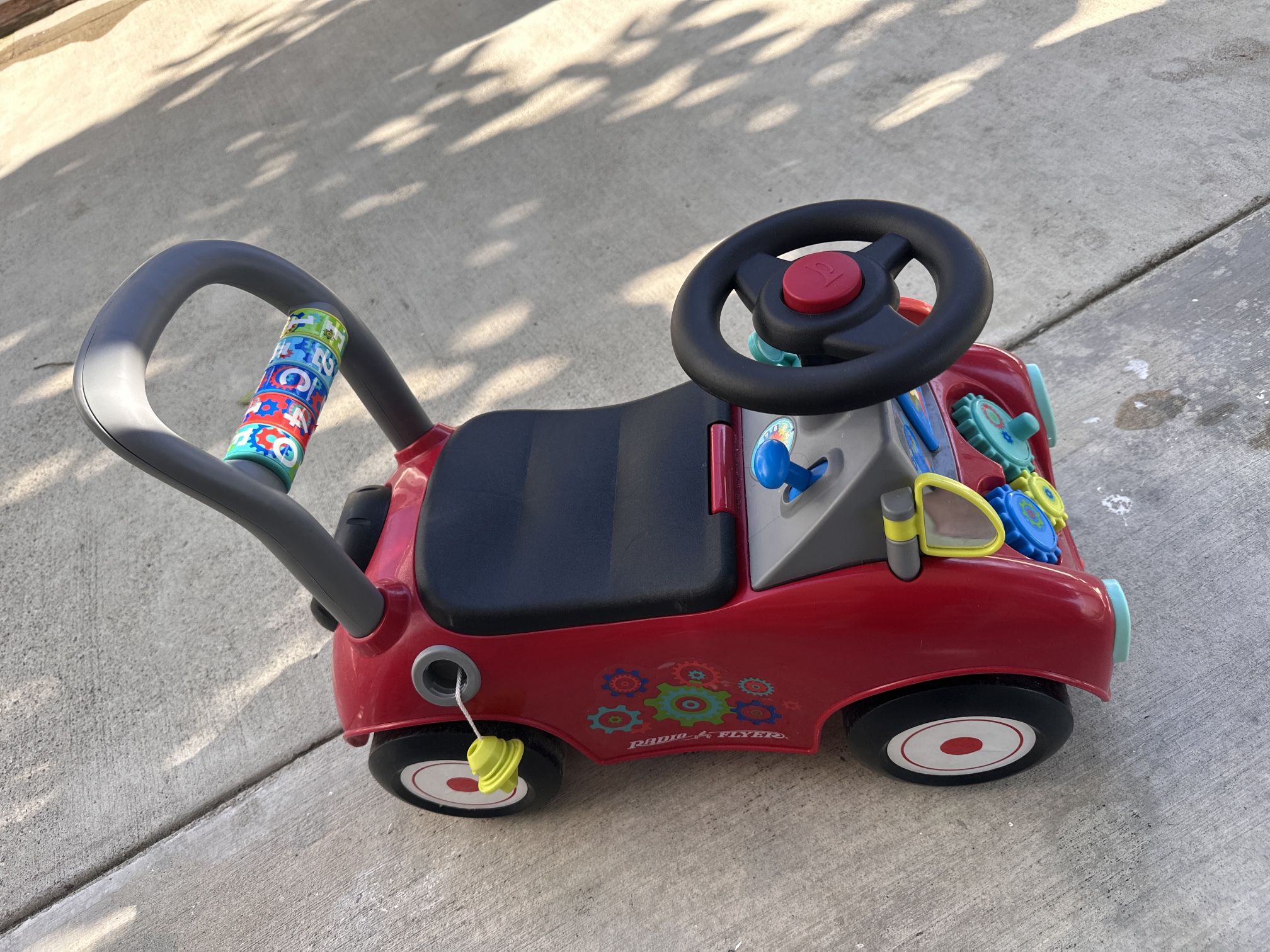 Free Red Radio flyer Car Kids With Lights And Sound Ball And Walker. Cypress