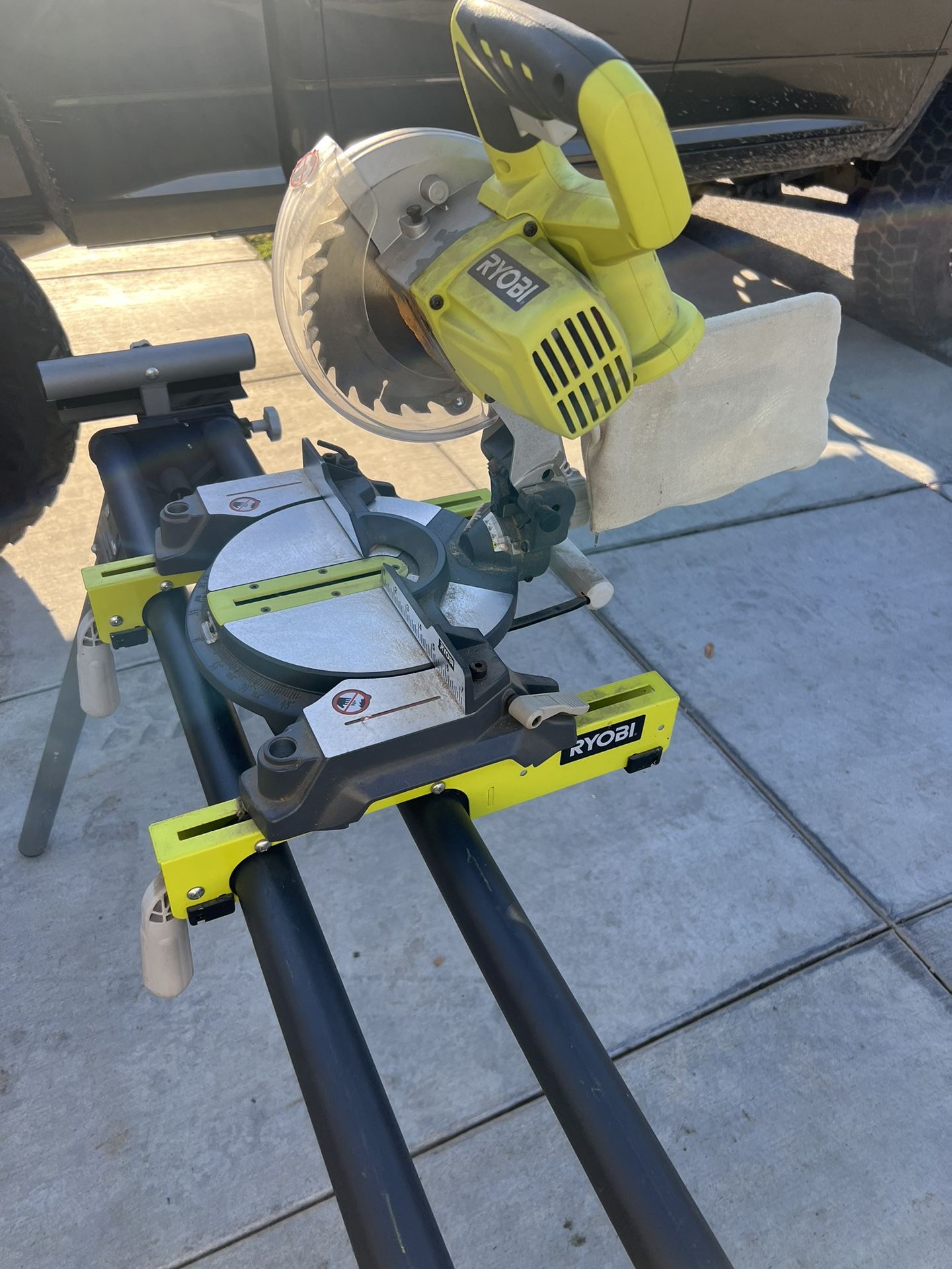 Ryobi Chop Saw And Stand for Sale in Lake Elsinore, CA OfferUp