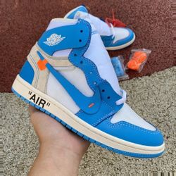 Jordan 1 High Off-White University Blue 25