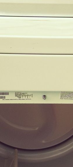 Kenmore gas dryer