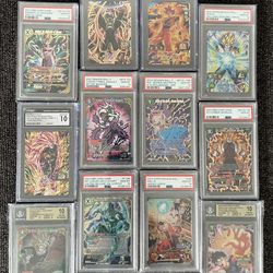 Dragon Ball Z Slabs /cards