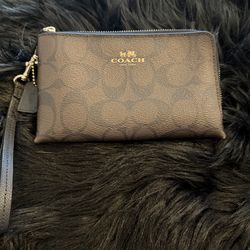Coach wrist wallet