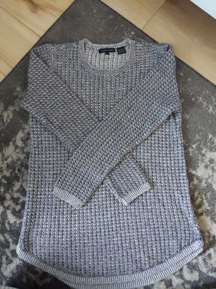 Jeanne Pierre Gray Sweater