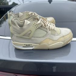 Jordan 4 “off White”