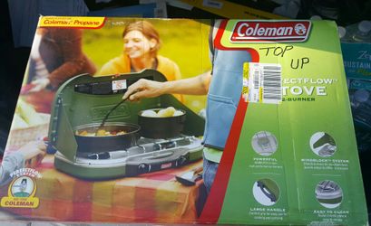 2 burner propane stove