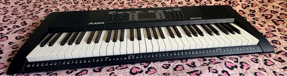 Alesis Bravo 61 Keyboard + Stand: $55