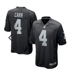 Raiders Carr Jersey XL $50 Firm On Price 