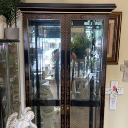 Oriental Curio Cabinet 