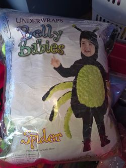 New Toddler Spider Costume