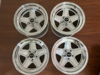 Genuine 16” AMG Penta wheels staggered Mercedes