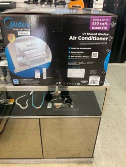 New Midea MAW12U1QWT window unit 12,000BTU