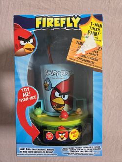 Angry Birds tooth brush timer takes batteries brand new never used