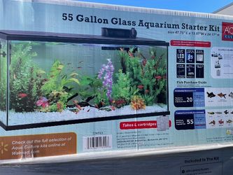 55 Gallon Fish Tank And Kit $300 Value