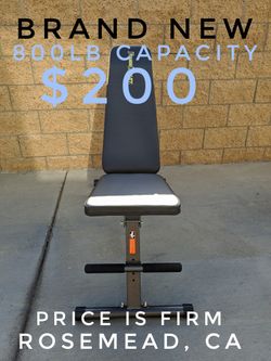 Fitness Reality 1000 Super Max 800 lb Capacity 12-Position Weight Bench