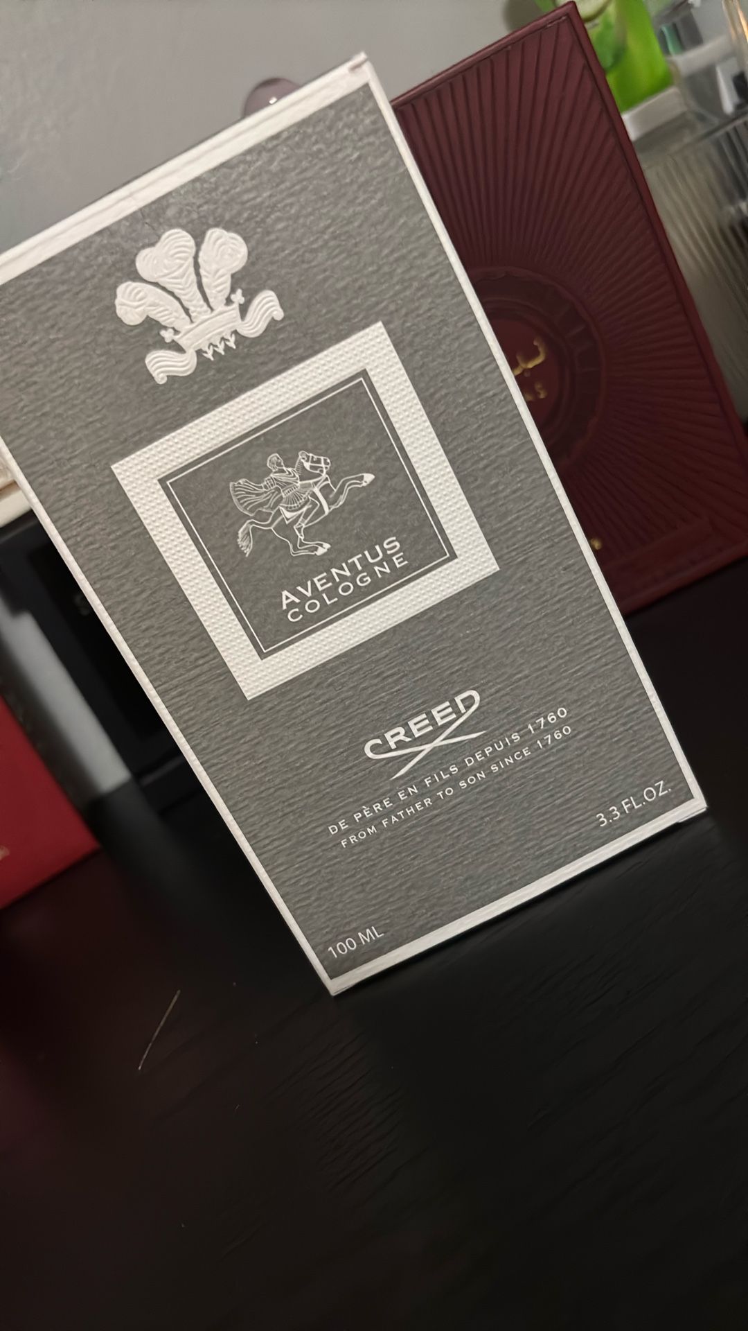 Creed Aventus – 100ml / 3.3 oz (sprayed once, in box)