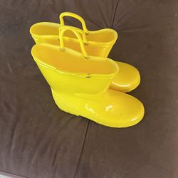 Yellow Rain Boot 