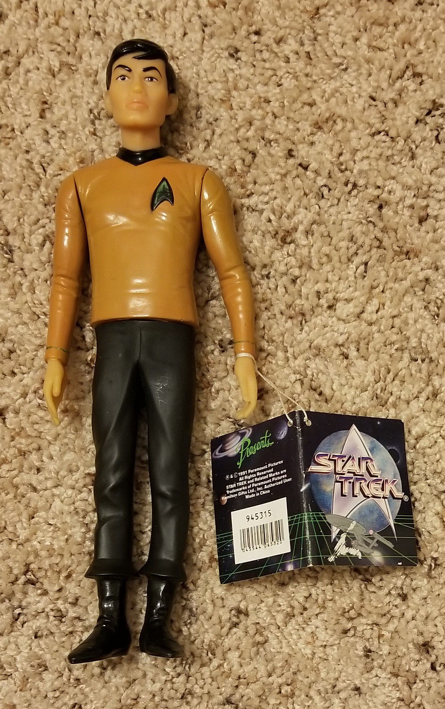 Vintage Star Trek Lieutenant Sulu action figure