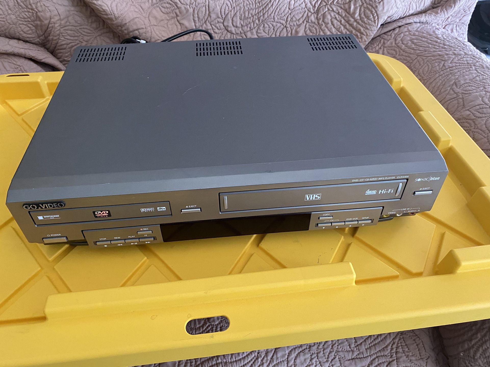 Go Video DVD/ VHS Combo Player