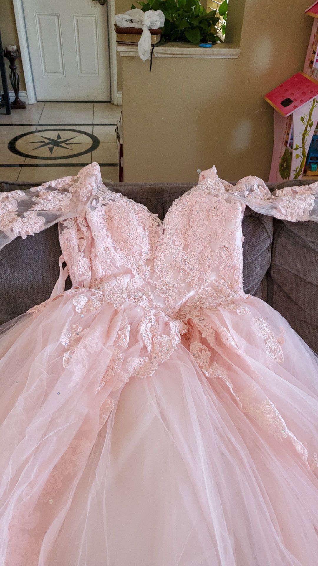 Morilee Pink Quinceanera Dress