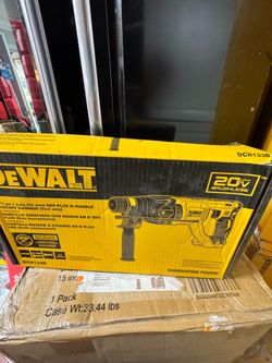 DEWALT 20V MAX Cordless Brushless 1 in. SDS Plus D- Handle Concrete and Masonry Rotary Hammer (Tool Only)