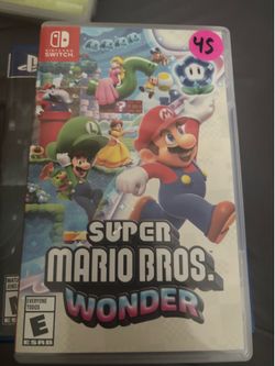 Super Mario bros wonder Nintendo switch