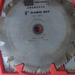 Craftsman 8" Professional Dado Set-kromedge 