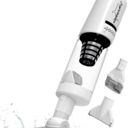 Pro Cordless Pool Vacuum 1.5 Hours Strong Suction for Deep Pool Cleaning
