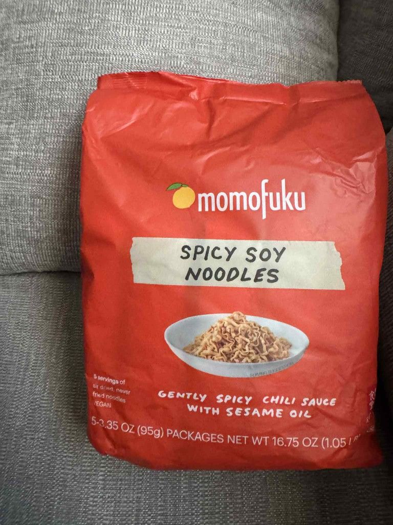 Momofuku Spicy Soy Noodles