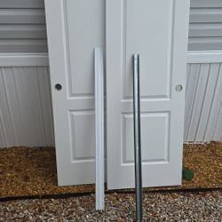 New white doors with hardware