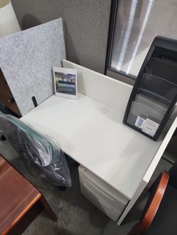 Desk With Filing Cabinet Multiple Choose You Office Set Up Bundle Thumbnail