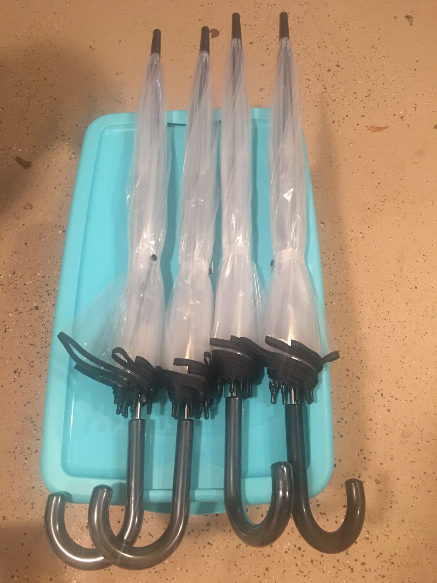 4 new umbrellas... bought for wedding photos , never used