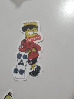 Supreme Sticker 1.50 a piece