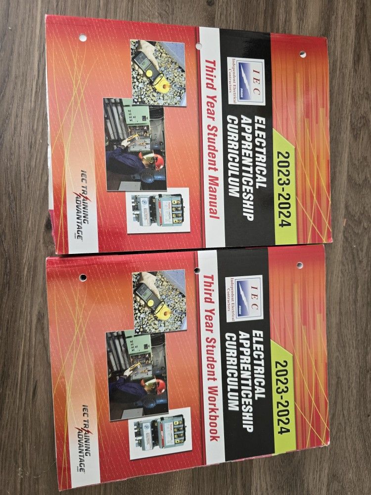 Electrical Apprenticeship Curriculum Third Uear workbook and manual