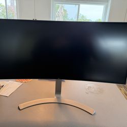 LG 34” Ultra wide Monitor 