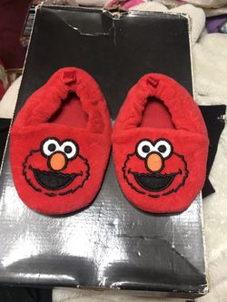 Elmo House Shoes Toddler 5/6