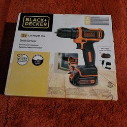 Black And Decker Drill, Driver 