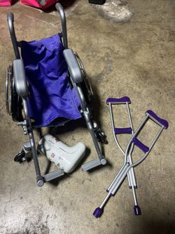 Handicap Supplies For American Girl Doll 