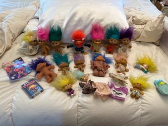 Vintage 1950’S -60’S Troll Doll Collection Lot