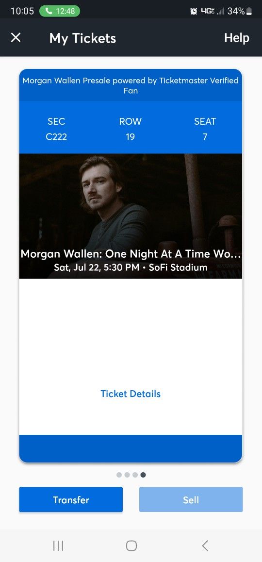 2 Morgan Wallen Tickets For Sale