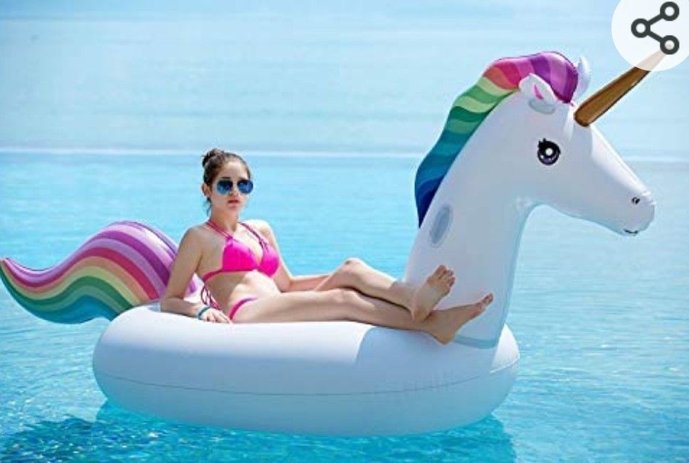 Giant inflatable Unicorn, NIB 8ft