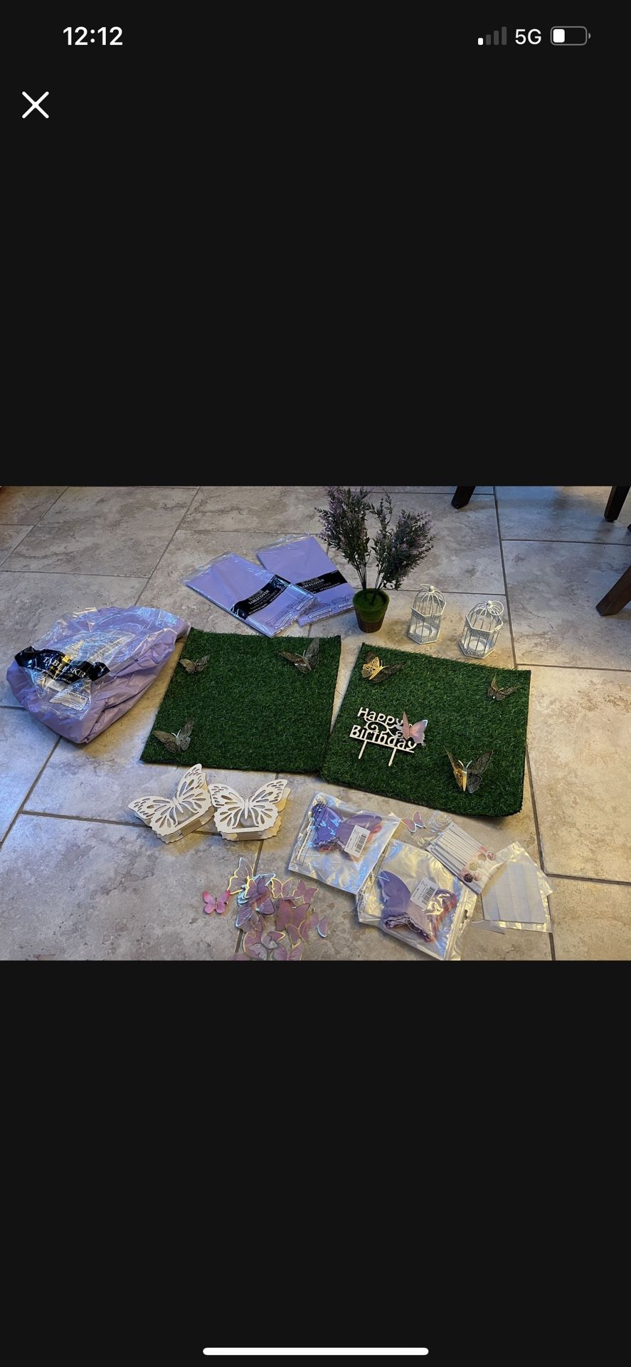 Butterfly Party Decor