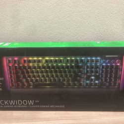Razer BlackWidow V4 Mechanical Gaming Keyboard – RGB (New in Box)