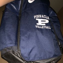 Nike blue black white backpack