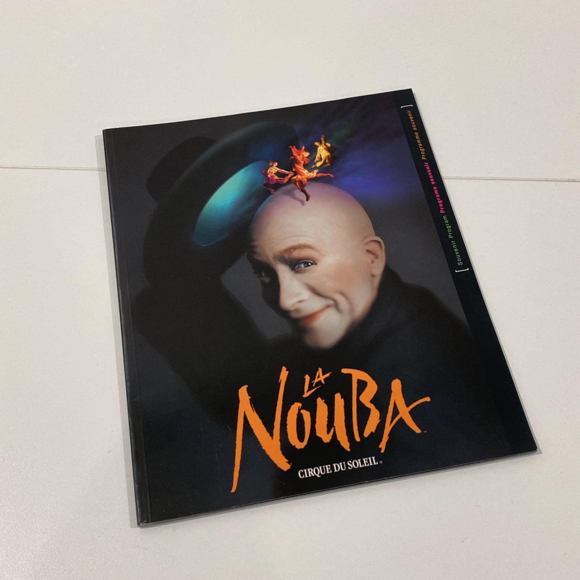 La Nouba Cirque Du Soleil Show Program Book Disney World 2002 Downtown Disney
